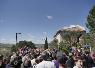 Pedrea del pan y el queso - Fiesta de la Romería de Santo Toribio de Palencia